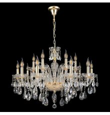 Подвесная люстра Crystal Lux MONICA SP10+5 GOLD