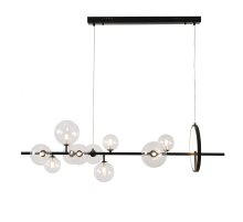 Подвесная люстра Delight Collection Art Deco Bubble KG1233P-10 black/clear