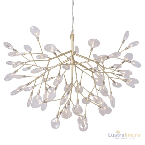 Подвесная люстра Crystal Lux Evita SP63 Gold/Transparent Подвесная люстра Crystal Lux Evita SP63 Gold/Transparent