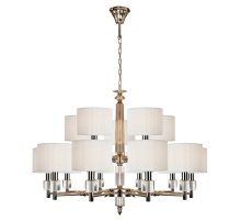 Подвесная люстра iLamp Alesti P2424-10+5 Nickel