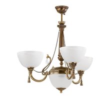 Подвесная люстра Kutek Roma ROM-ZW-3+1 (P)