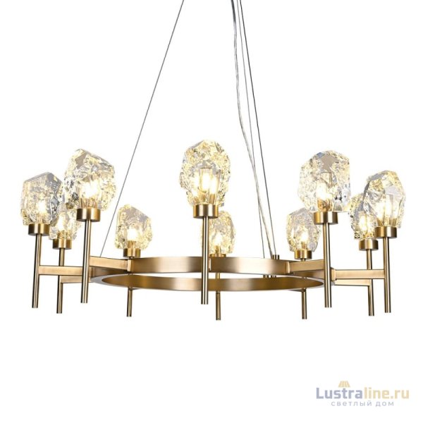 Подвесная люстра Delight Collection BRCH9162-10 antique brass Подвесная люстра Delight Collection BRCH9162-10 antique brass