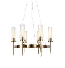 Подвесная люстра Delight Collection Alouette KM0936P-6 brass