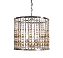 Подвесная люстра Delight Collection Wood Light KW0783P-4 silver Подвесная люстра Delight Collection Wood Light KW0783P-4 silver