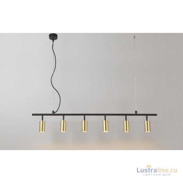 Подвесная люстра Crystal Lux CLT 015C6 L1200 BL-GO Подвесная люстра Crystal Lux CLT 015C6 L1200 BL-GO