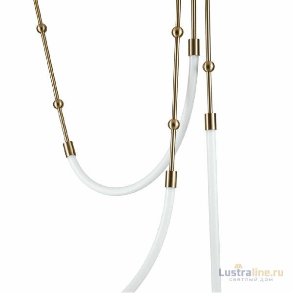 Подвесная люстра Indigo Corda 14010/3P Brass V000064L