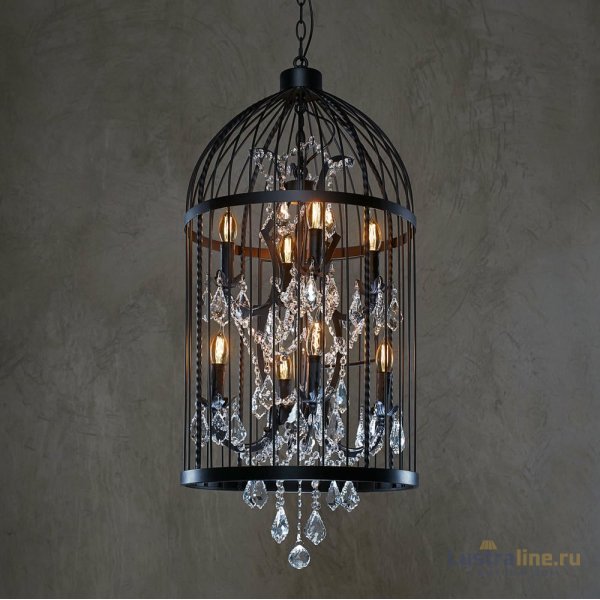Подвесная люстра LOFT IT Vintage birdcage Loft1891/8 Подвесная люстра LOFT IT Vintage birdcage Loft1891/8
