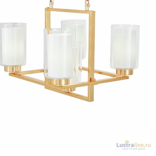 Подвесная люстра Lumina Deco Lino LDP 1239-5 F.GD Подвесная люстра Lumina Deco Lino LDP 1239-5 F.GD