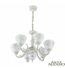 Подвесная люстра Arte Milano 343659/6 WT+G