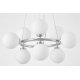 Подвесная люстра Lumina Deco Marsiada LDP 6033-9 CHR