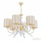 Подвесная люстра Arte Milano Florentia-6067 306067/6 Wh/Gd