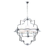 Подвесная люстра Lumina Deco Baltimore LDP 8020-4 CHR+WT