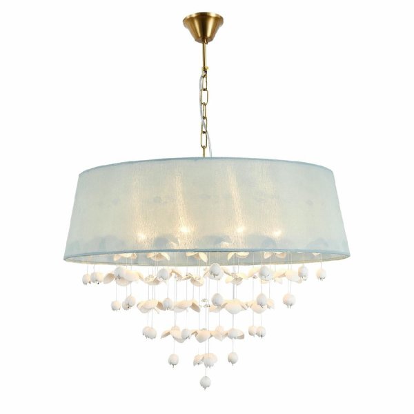Подвесная люстра Indigo Tenerezza 13029/8P Brass V000513