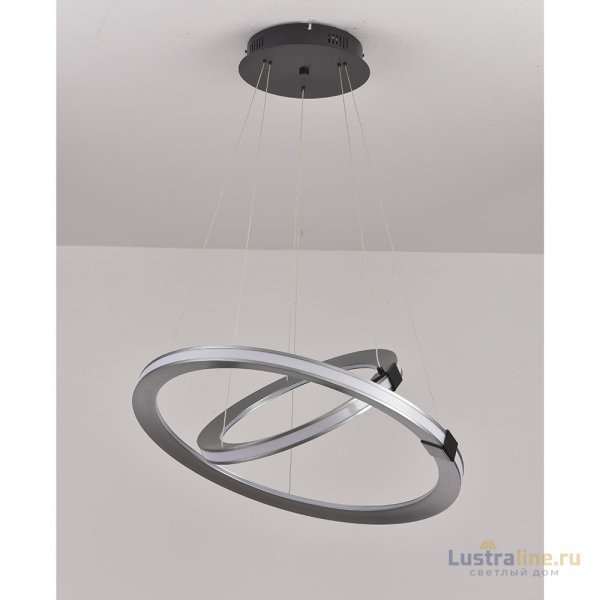 Подвесная люстра iLedex Vision 9225-8+5SD GR+BK