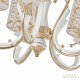 Подвесная люстра Arte Milano Florentia-1237 301237/5 Wh/Gd