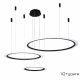 Подвесная люстра Crystal Lux MANZANA SP67W LED BLACK