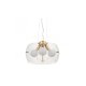 Подвесная люстра Lumina Deco Globo LDP 6018-400 PR+F.GD