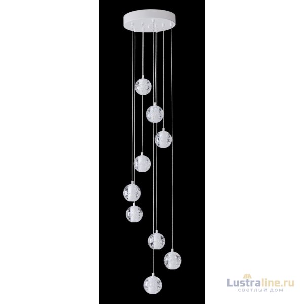 Подвесная люстра Crystal Lux Gaspar GASPAR SP9 D300 WHITE Подвесная люстра Crystal Lux Gaspar GASPAR SP9 D300 WHITE