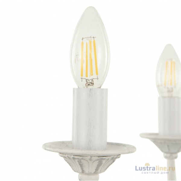 Подвесная люстра Arte Milano 342620/5 WT+SL Подвесная люстра Arte Milano 342620/5 WT+SL