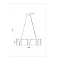 Подвесная люстра Arte Lamp Grato A4079LM-8CC