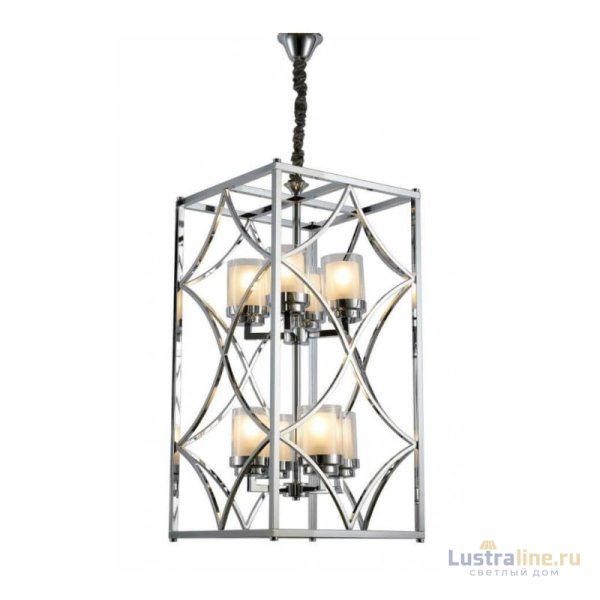 Подвесная люстра Lumina Deco Quadrato LDP 1223-8 CHR