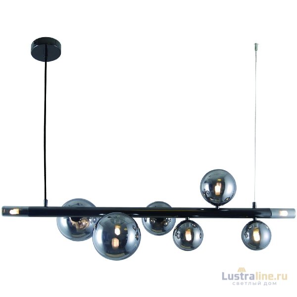 Подвесная люстра Indigo Canto 11026/8PL Black V000240
