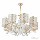 Подвесная люстра Arte Milano Florentia-3097 303097/8 Wh/Gd