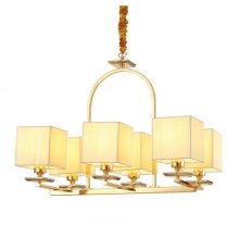 Подвесная люстра Lumina Deco Liniano LDP 17100-6 GD