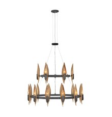 Подвесная люстра Hinkley Willow QN-WILLOW18-CBK
