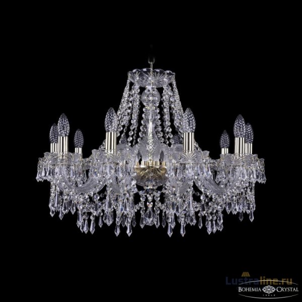 Подвесная люстра Bohemia Ivele Crystal 1403/10/240 G Подвесная люстра Bohemia Ivele Crystal 1403/10/240 G