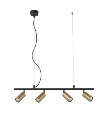 Подвесная люстра Crystal Lux CLT 015C4 L800 BL-GO