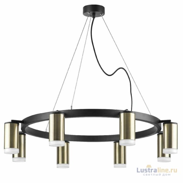 Подвесная люстра Lightstar Rullo (571018+214431-8+202430-8) LR0183180 Подвесная люстра Lightstar Rullo (571018+214431-8+202430-8) LR0183180