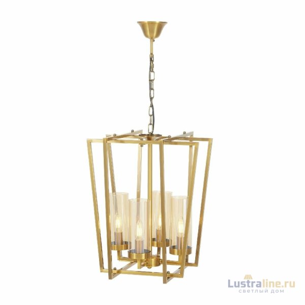 Подвесная люстра Lumina Deco Afres LDP 1246-4 MD+AB