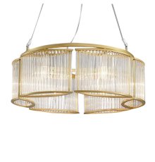 Подвесная люстра Delight Collection Stilio 9512R/6 gold