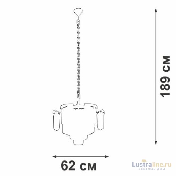 Подвесная люстра Vitaluce V58370-8/13 Подвесная люстра Vitaluce V58370-8/13