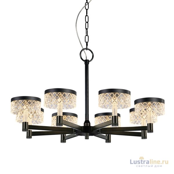Подвесная люстра Delight Collection MD21020075 MD21020075-8A matt black