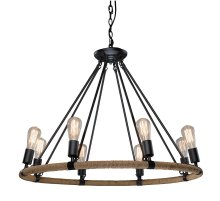 Подвесная люстра LOFT IT Rope filament Loft1861/8