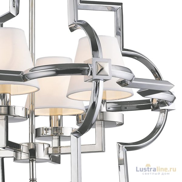 Подвесная люстра Delight Collection Mandeville KM0728P-4M nickel