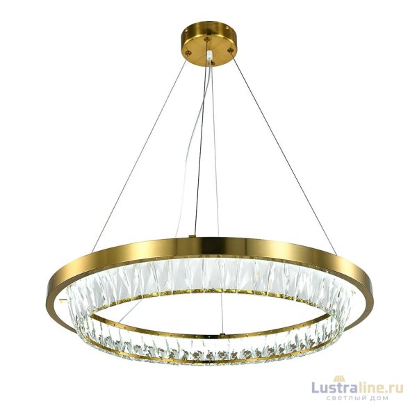 Подвесная люстра Indigo Riva 12045/1P Brass V000102L