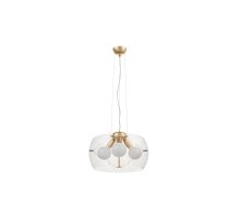 Подвесная люстра Lumina Deco Globo LDP 6018-400 PR+F.GD
