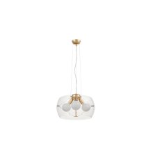 Подвесная люстра Lumina Deco Globo LDP 6018-400 PR+F.GD