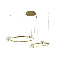 Подвесная люстра AM Group MARIPOSA SPD400+600 POLISHED GOLD