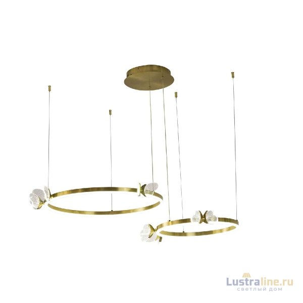 Подвесная люстра AM Group MARIPOSA SPD400+600 POLISHED GOLD