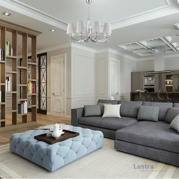 Подвесная люстра Eurosvet Valery 60079/8 хром