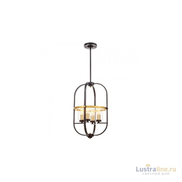 Подвесная люстра Lumina Deco Monterey LDP 1141-4 BK+MD