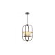 Подвесная люстра Lumina Deco Monterey LDP 1141-4 BK+MD