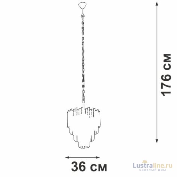 Подвесная люстра Vitaluce V58471-8/5