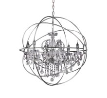 Подвесная люстра Delight Collection Foucault S Orb 5014-D6 chrome Подвесная люстра Delight Collection Foucault S Orb 5014-D6 chrome