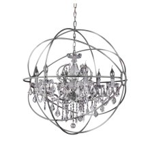 Подвесная люстра Delight Collection Foucault S Orb 5014-D6 chrome
