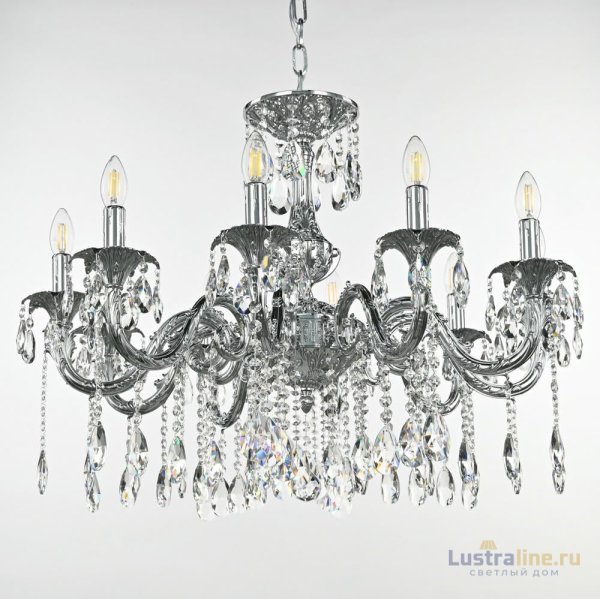 Подвесная люстра Bohemia Ivele Crystal AL79101/10/250 A Ni